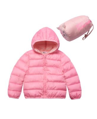 Epic Threads Little Girls Solid Packable Jacket with Bag, Created For ...