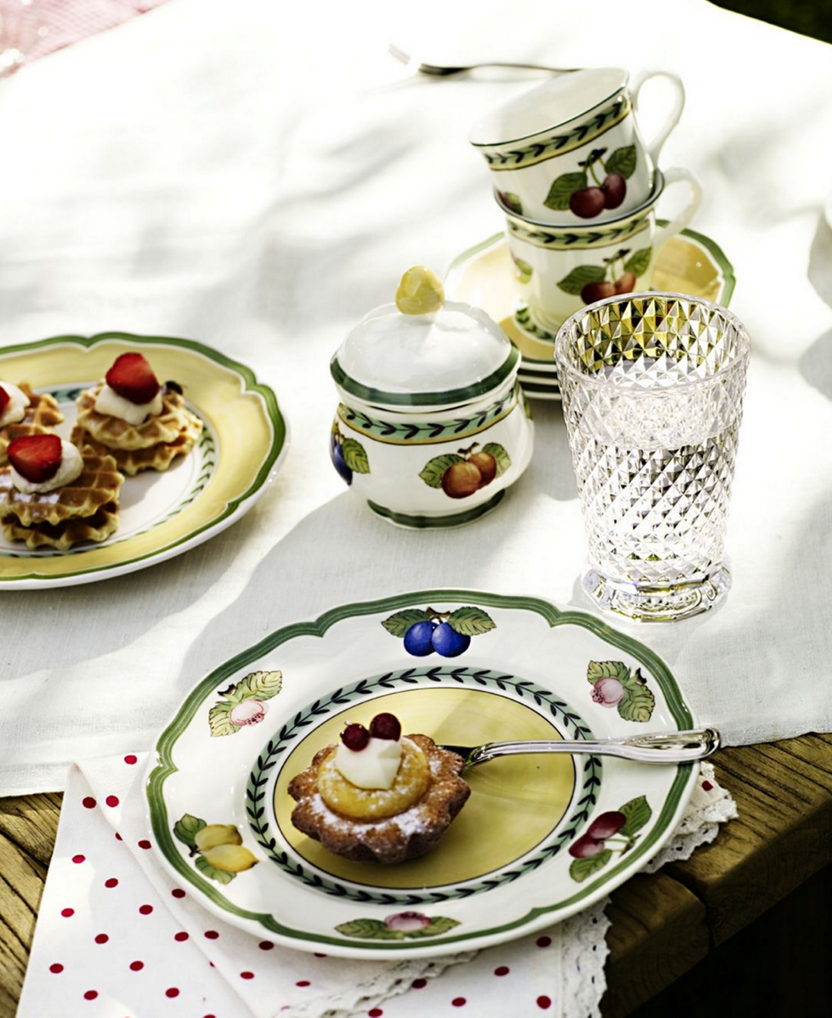 Villeroy & Boch French GardenTea Saucer - Fleurence