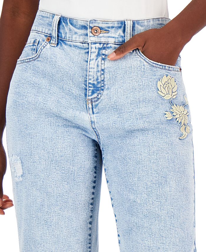 Macys hotsell embroidered jeans