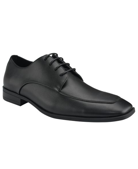 Calvin Klein Men's Malley Lace-Up Dress Oxford, цвет: Чёрный кожаный