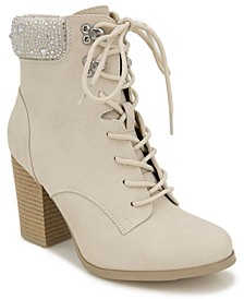 Women's Maddie Dress Bootie with Hot Fix Embellishment
