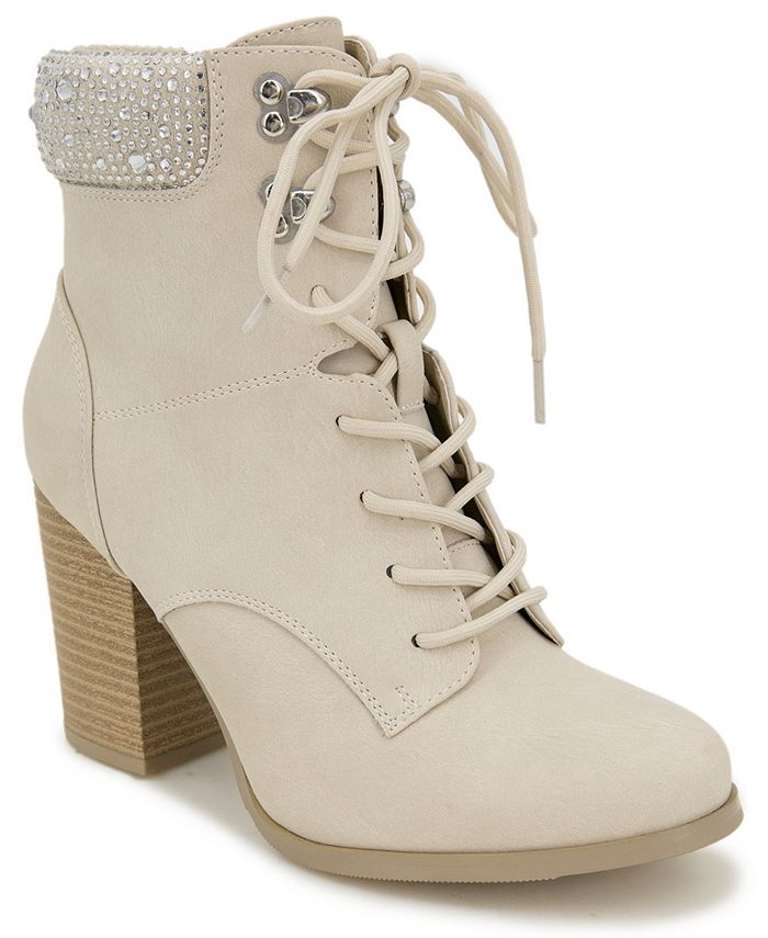 XOXO Women s Maddie Dress Bootie with Hot Fix Embellishment Macy s