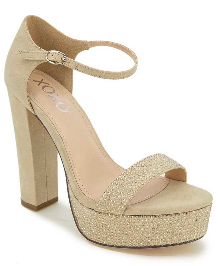 XOXO Women's Candy Platform Dress Sandal - Macy's