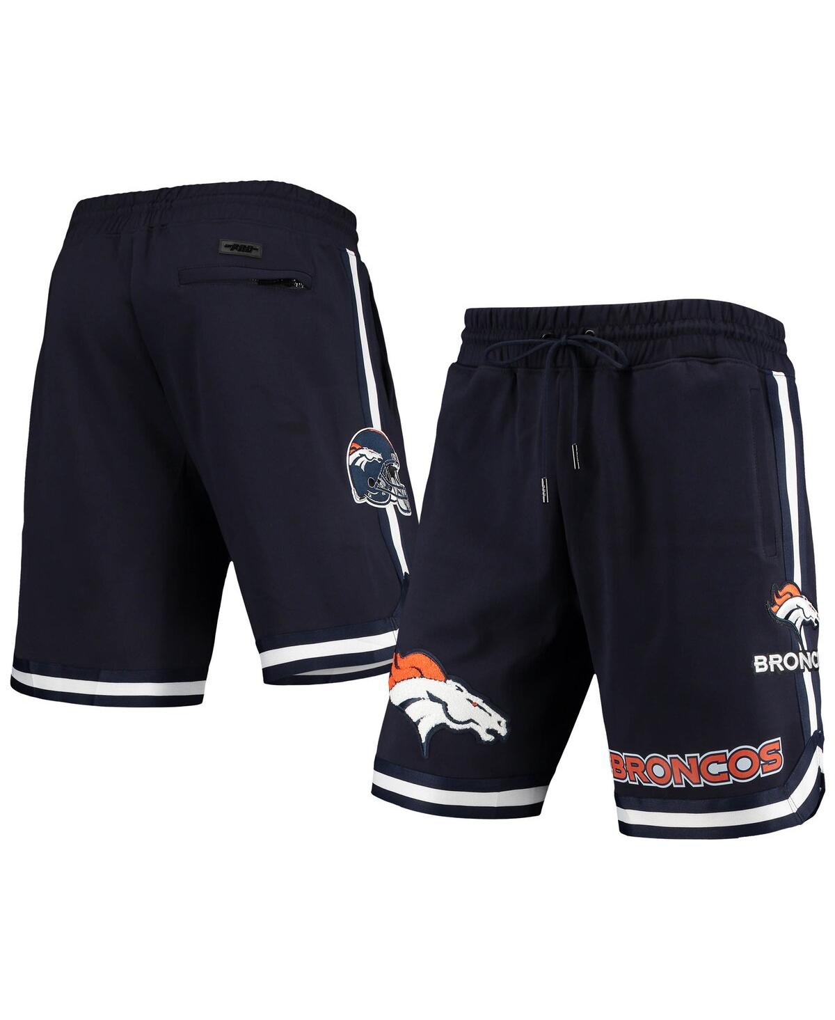 Men's Pro Standard Navy Denver Broncos Core Shorts - Navy
