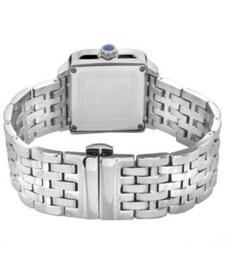 Women's Padova Swiss Quartz Silver-Tone Stainless Steel Bracelet Watch 30mm