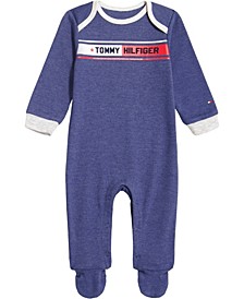Baby Boys One Piece Signature Flag Footed Coverall