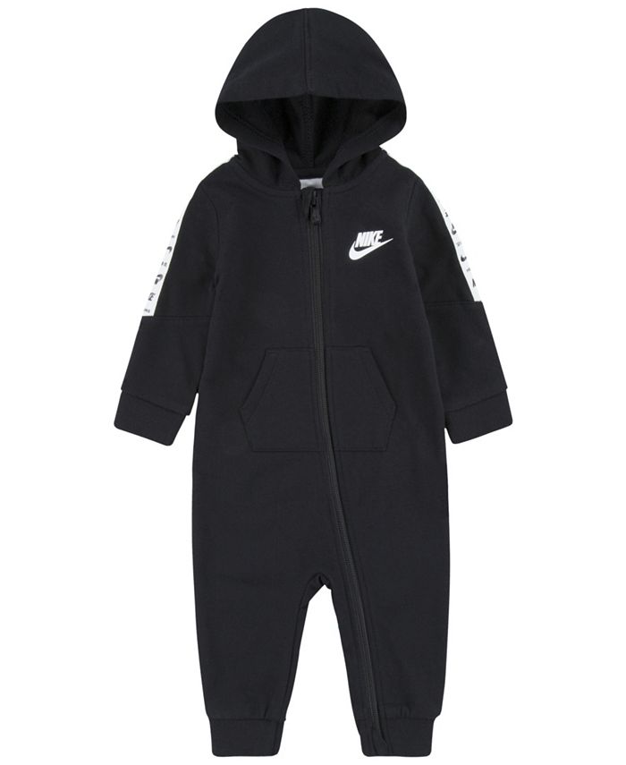 Graden Celsius Kapper verband Nike Baby Boys Futura Taping Long Sleeve Hooded Coverall - Macy's