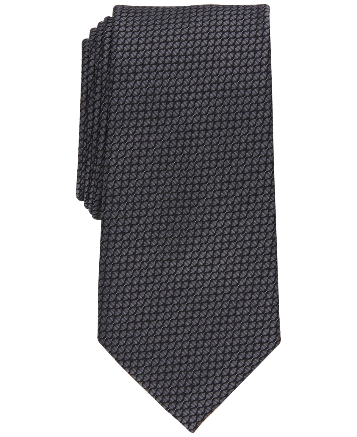 Perry Ellis Men's Gordon Classic Neat Tie In Black