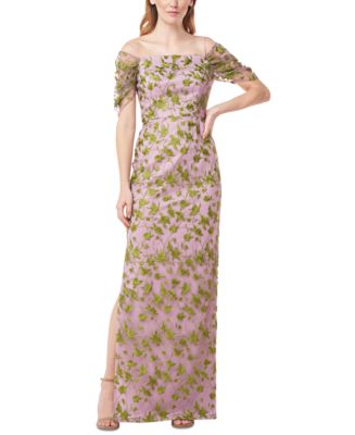 JS Collections Women's Jemma Embroidered Gown - Macy's