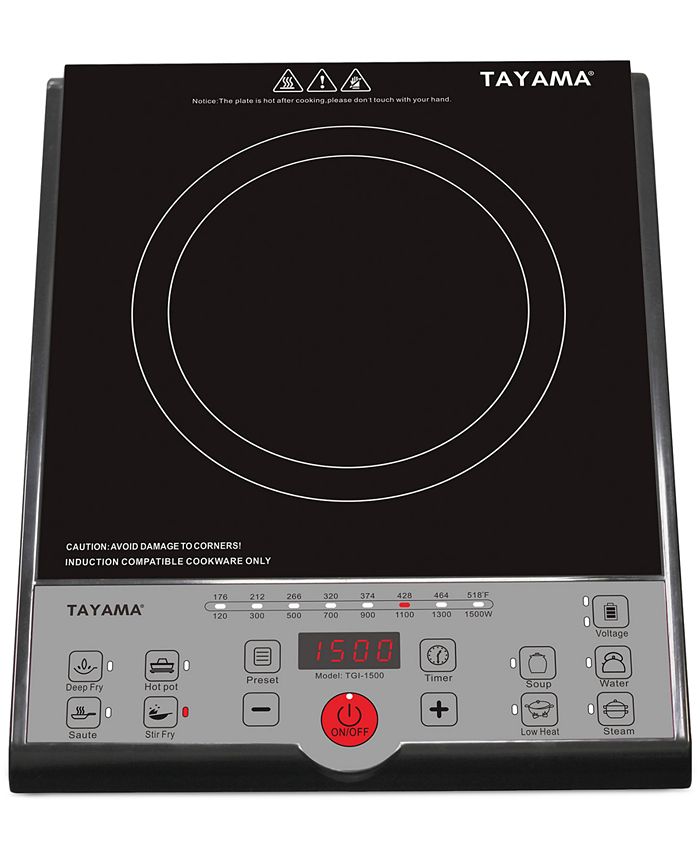 Tayama Ceramic Induction Hot Plate & Cooking Pot Macy's