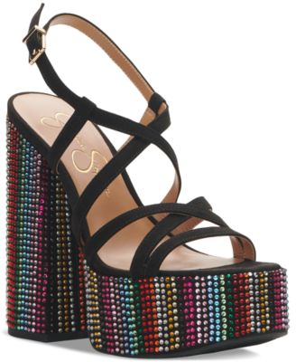 Jessica Simpson - Women's Salih Block-Heel Platform Sandals