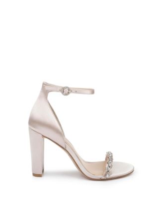 Women's Alyssa Two Piece Block Heel Evening Sandals