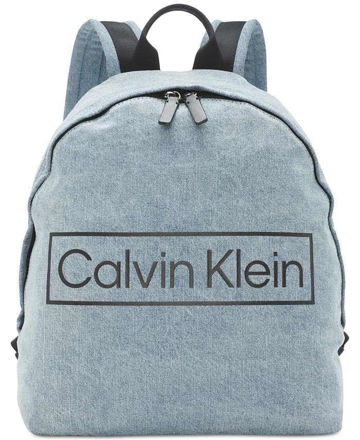 Opname Bemiddelaar Purper Calvin Klein Landon Denim Backpack - Macy's