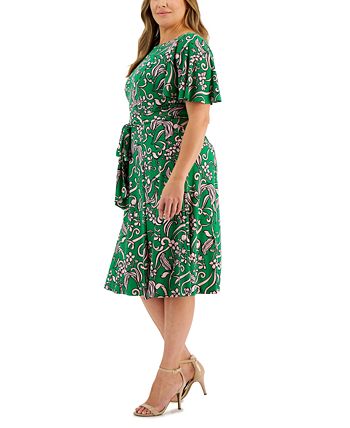 flutter sleeve plus size