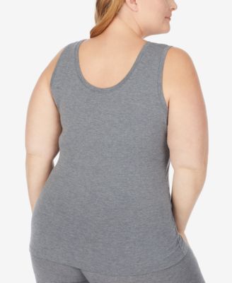 Plus Size Softwear with Stretch Reversible Tank Top