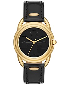 Women's The Miller Black Patent Leather Strap Watch 32mm