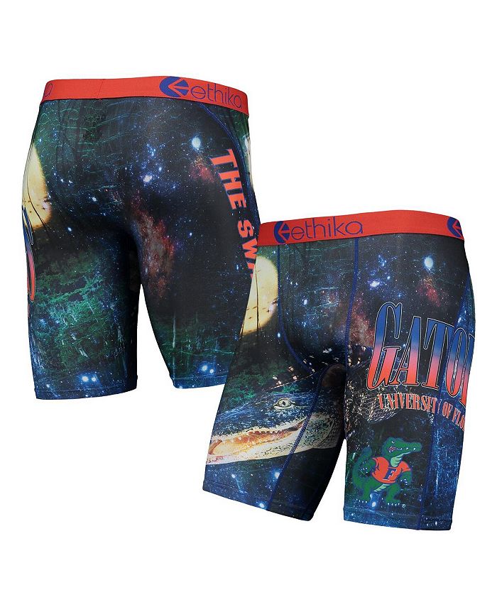 Men's Ethika Black Florida Gators Spirit Boxer Briefs