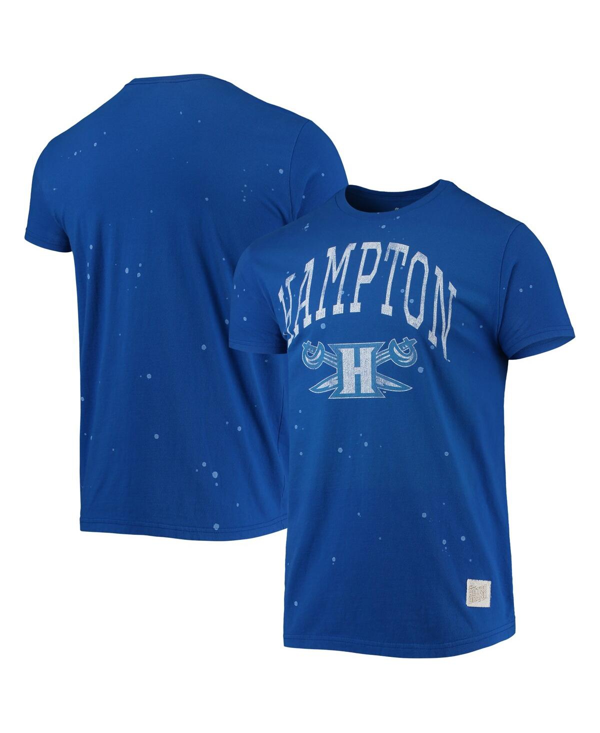 Shop Retro Brand Men's Original  Royal Hampton Pirates Bleach Splatter T-shirt