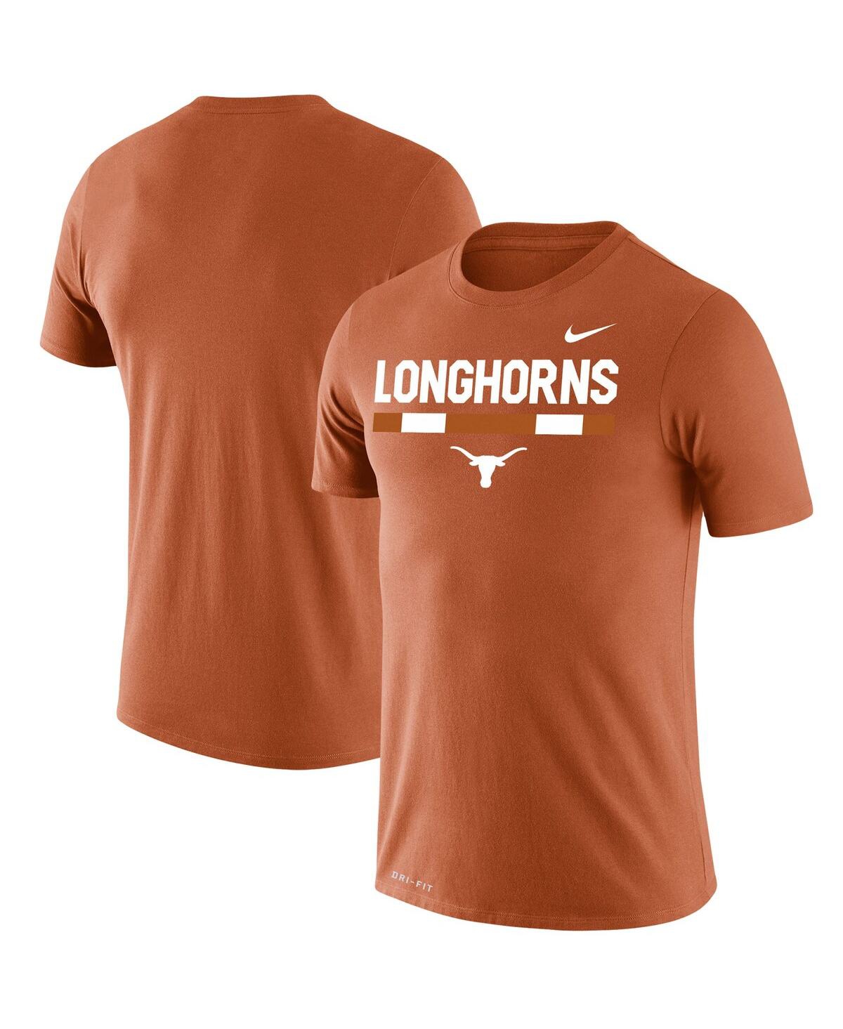 Men's Nike Texas Orange Texas Longhorns Team Dna Legend Performance T-shirt