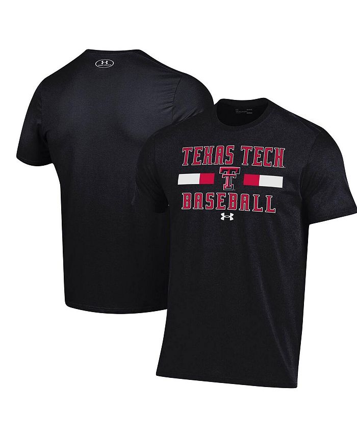 Under Armour Men's Black Texas Tech Red Raiders Baseball Stack ...