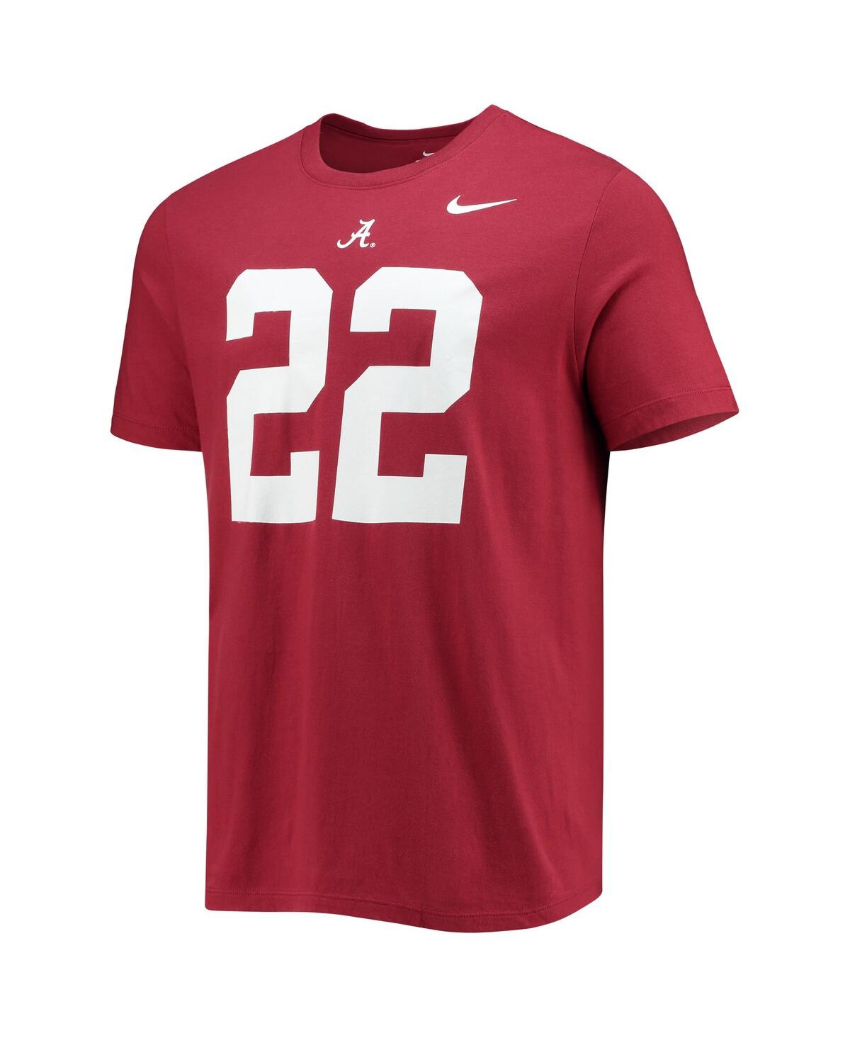 Men's Nike Najee HarrisAlabamaTide Alumni Name and Number Team T-shirt - Crimson