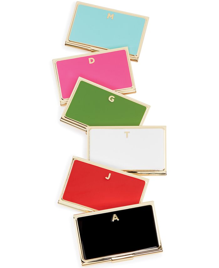 kate spade new york - One in a Million Initial Business Card Holder