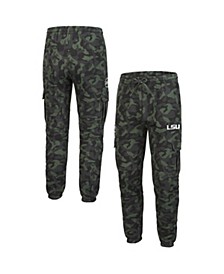 Men's Camo LSU Tigers Logo OHT Military-Inspired Appreciation Code Fleece Pants