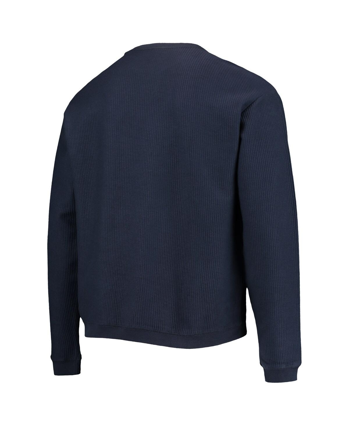 LEAGUE COLLEGIATE WEAR MEN'S LEAGUE COLLEGIATE WEAR NAVY MICHIGAN WOLVERINES TIMBER PULLOVER SWEATSHIRT 