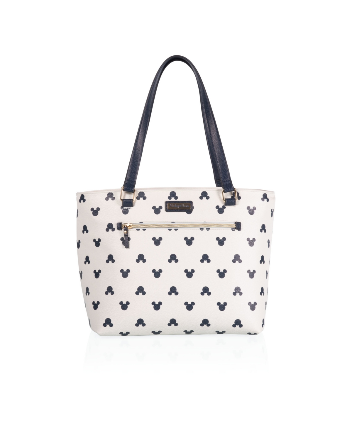 Mickey Mouse Uptown Cooler Bag - White with Navy Blue Accents