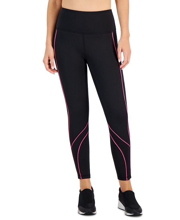 ID Ideology Women's Contrast Piping 7/8 Leggings, Created for Macy's -  Macy's