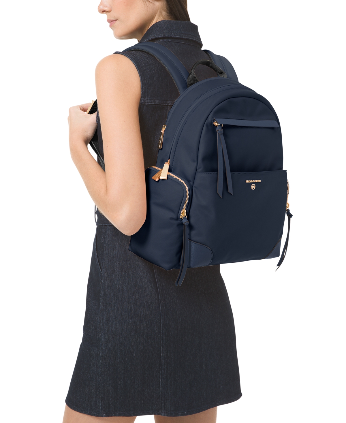 Michael Kors Ladies Prescott Large Nylon Backpack In N/a