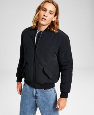 And Now This Men's Classic-Fit Filled Bomber Jacket - Macy's