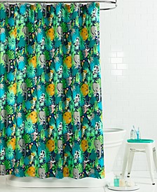 Jungle Shower Curtain, 72" x 72", Created for Macy's