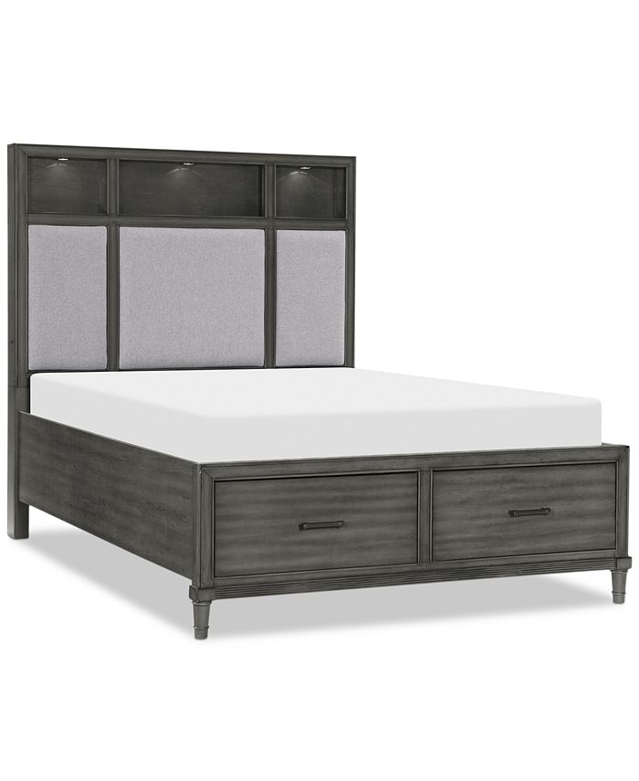 Furniture Mossbrook 3pc Bedroom Set (King Bed, Chest & Nightstand) Macy's