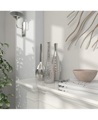 Ceramic Glam 2 Piece Vase Set