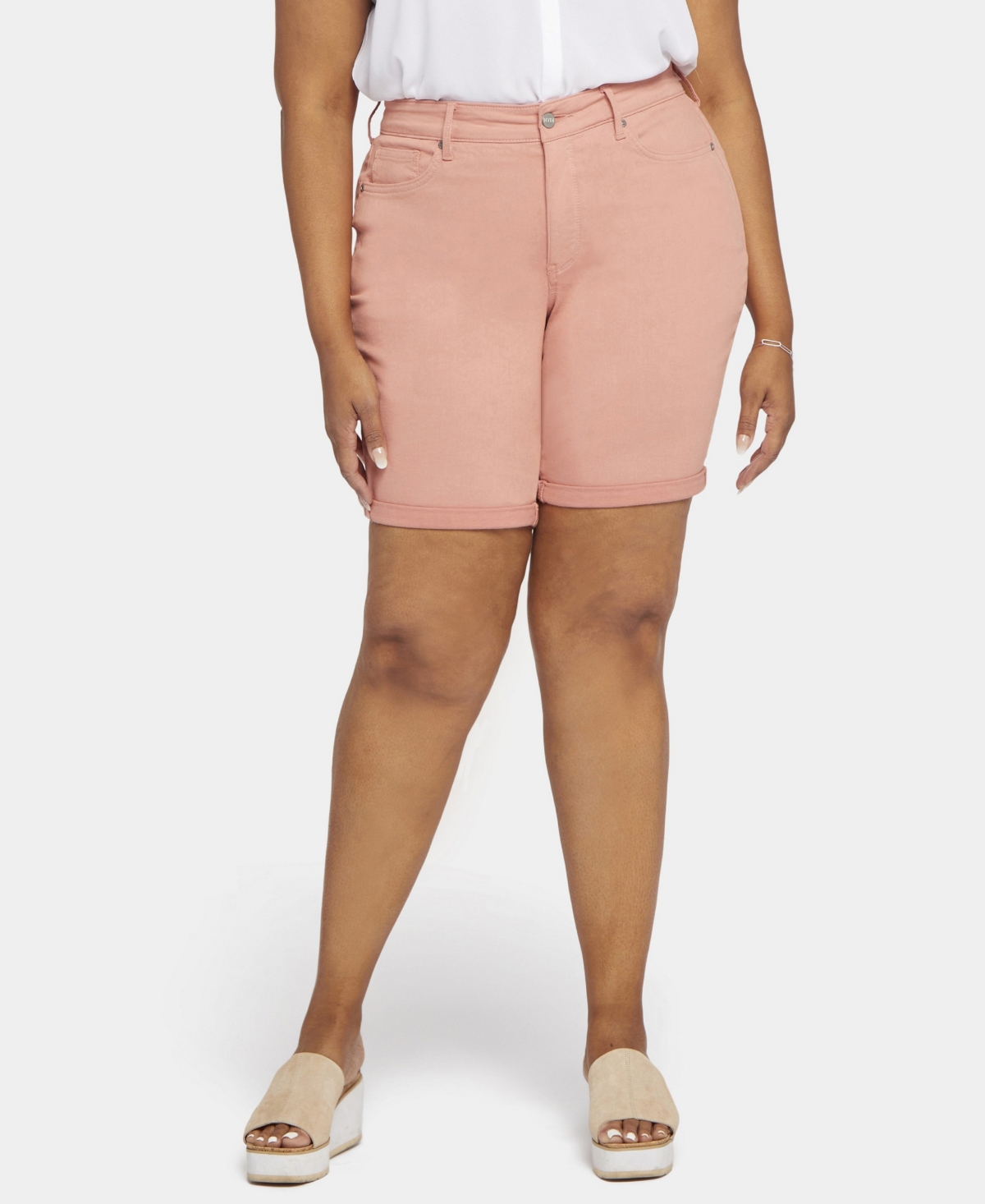 Nydj Plus Size Ella Jean Shorts | Smart Closet