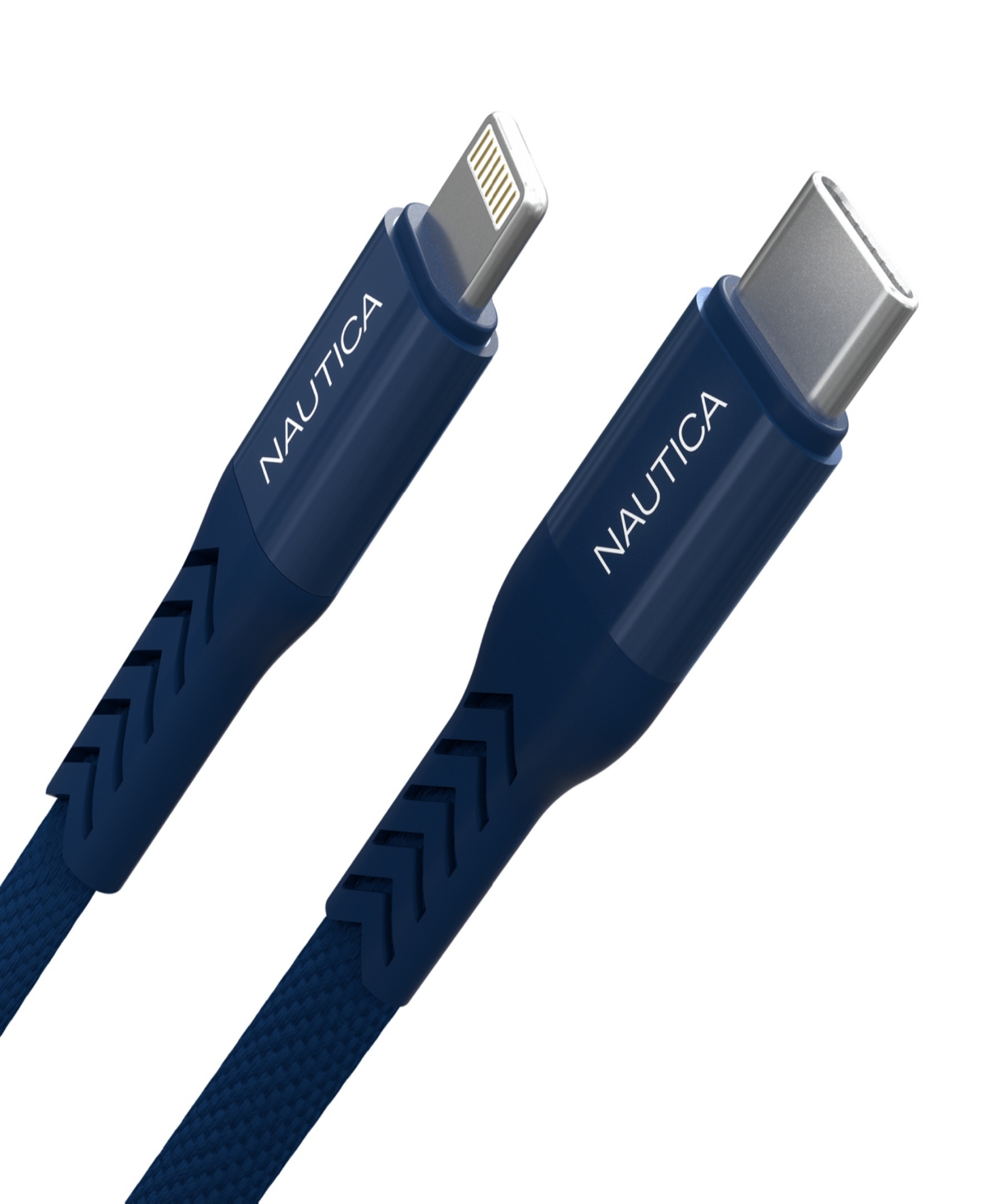 Shop Nautica C50 Lightning To Usb C Cable, 4' In Navy