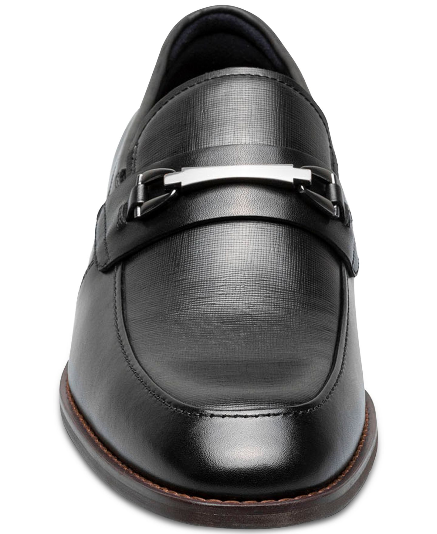 Мужские туфли Stacy Adams Kaylor Bit Dress Loafer, цвет: Чёрный — фото 4