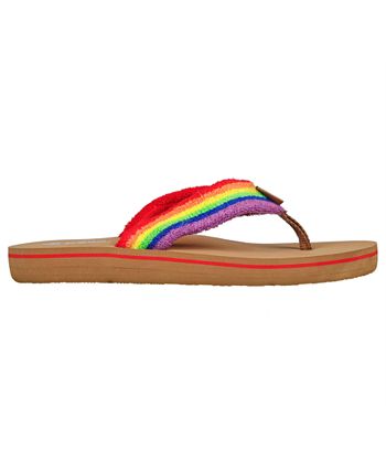 Skechers Women s BOBS Sunset Happier Months Flip Flop Sandals