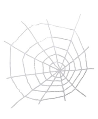 Spooky Spider Web Halloween Hanging Decoration, 80"