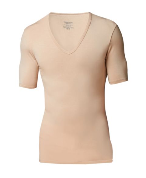 Бельё Undershirt для мужчин, V-образный вырез — Stanfield's, цвет: Бежевый