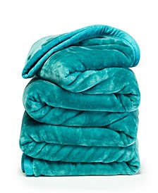 Ultra Plush Raschel Mink Blanket, Twin/Full