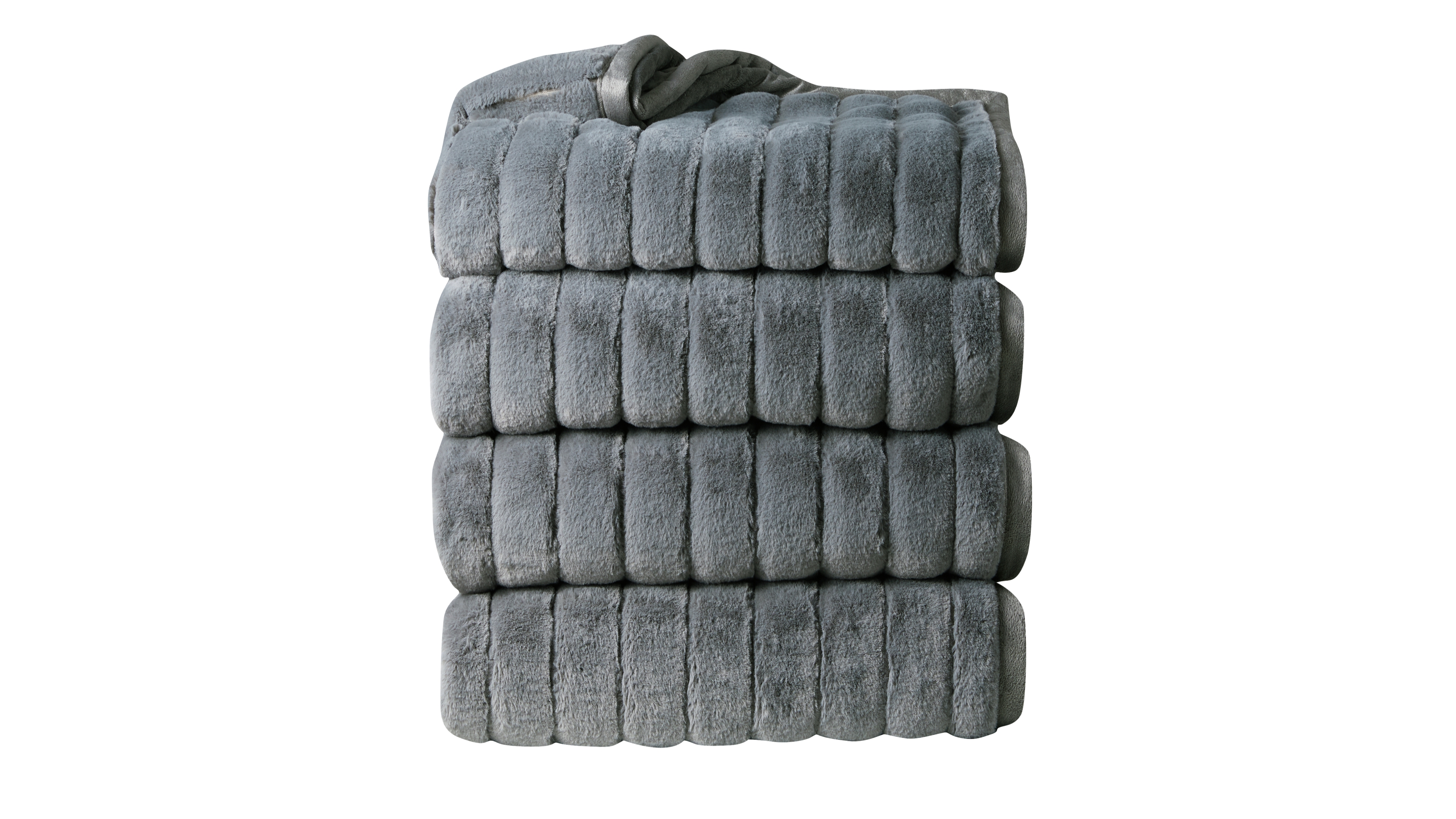 Ultra Plush Raschel Mink Blanket, Twin/Full