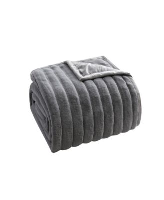 Ultra Plush Raschel Mink Blanket, Queen/King