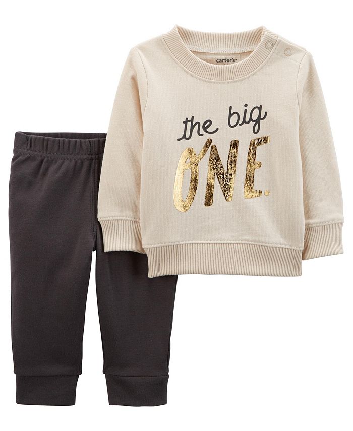 First birthday deals outfits boy carter's