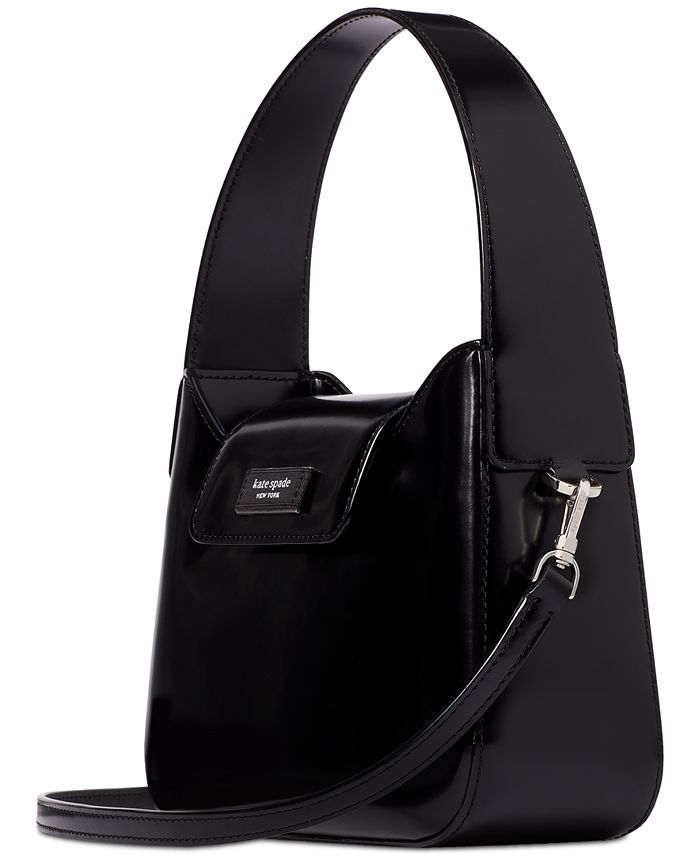 kate spade new york Sam Icon Spazzolato Leather Mini Hobo Bag Macy's