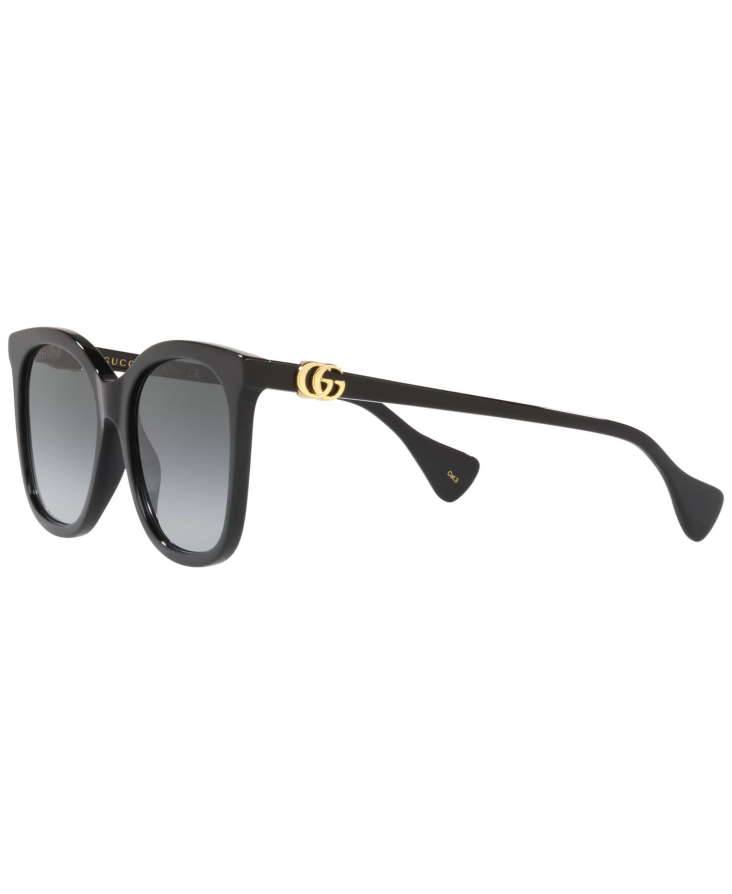 Женские солнцезащитные очки Gucci Sunglasses, GG1071S 55, цвет: Чёрный — фото 3