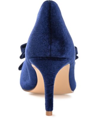 Women's Crystol Pointed Toe Bow Stiletto Pumps