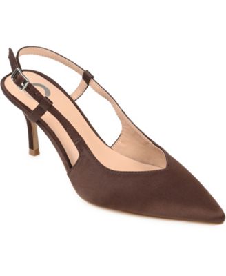 Women's Knightly Satin Slingback Pumps