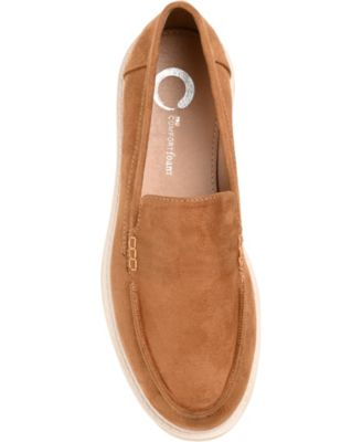 Journee Womens Erika Medium and Wide Width Slip On Loafer